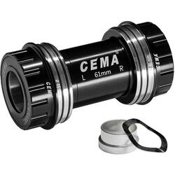 Cema OSBB SRAM GXP SG3 Céramique revêtue en Noir