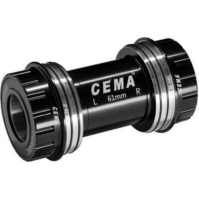 CEMA OSBB Interlock Shimano RVS Schwarz