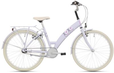 Bikefun Lots of Love 26" bici city 3 marce — lilla