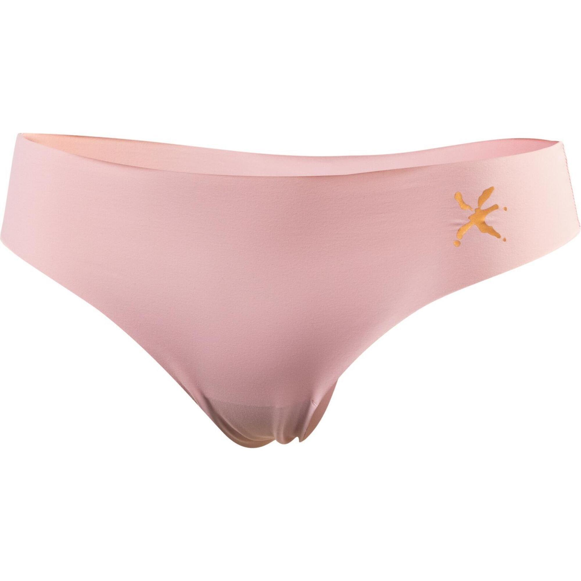 Glomex - String Klimatex Isa Femme Sans Couture — Xl - Slip - Violet - Decathlon