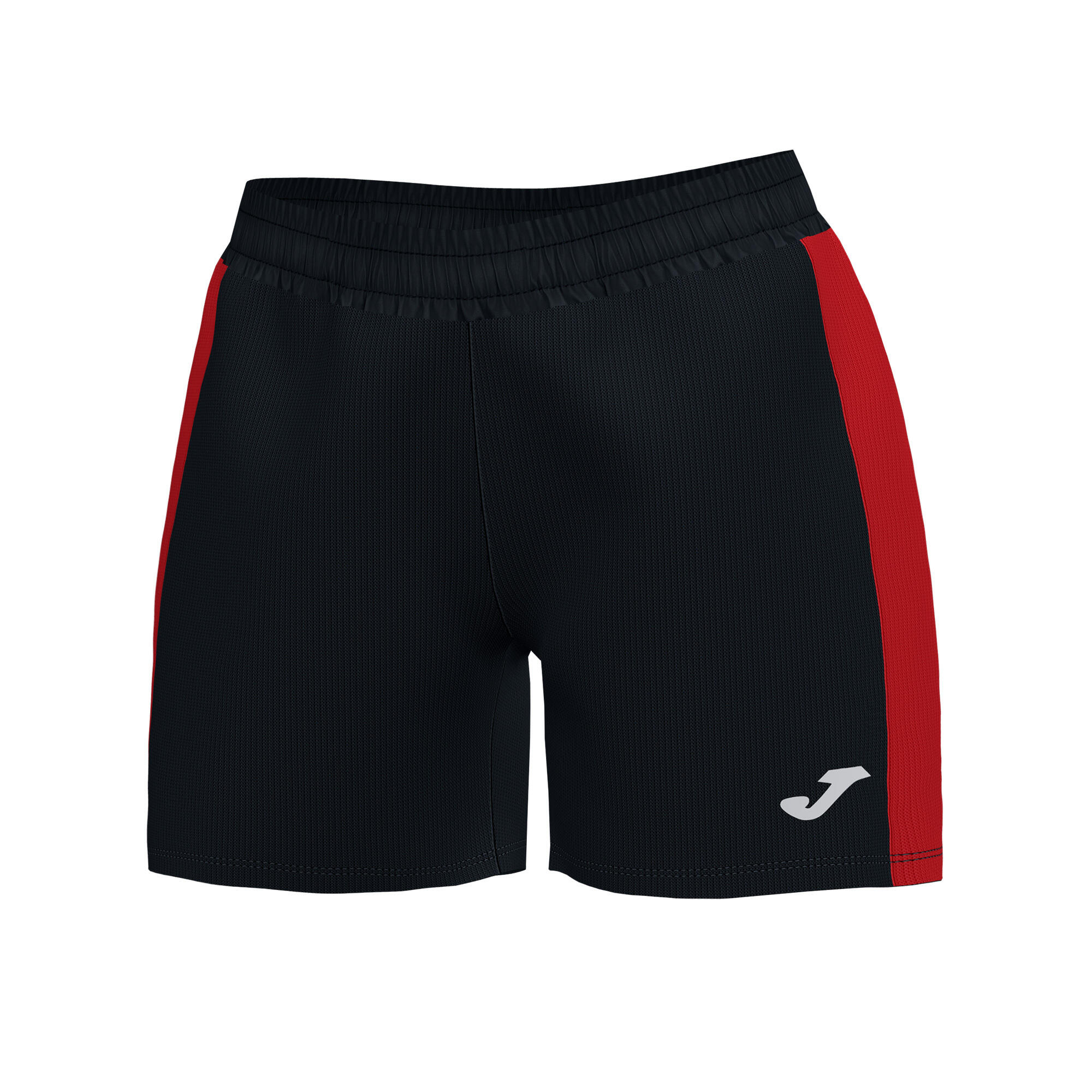 Joma - Short Football Femme Joma Maxi Noir - Short - Noir|rouge - 40 M - Decathlon
