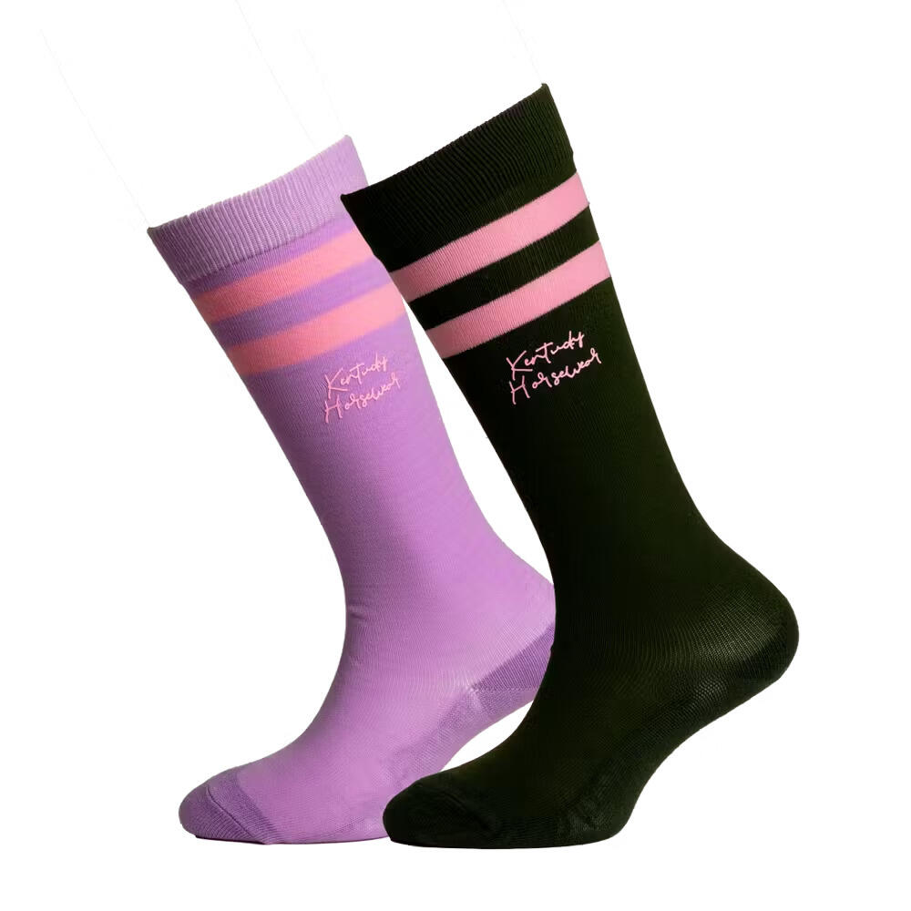 Dy'on - Chaussettes Équitation Enfant Kentucky Horsewear - Martingale - Marron - Decathlon