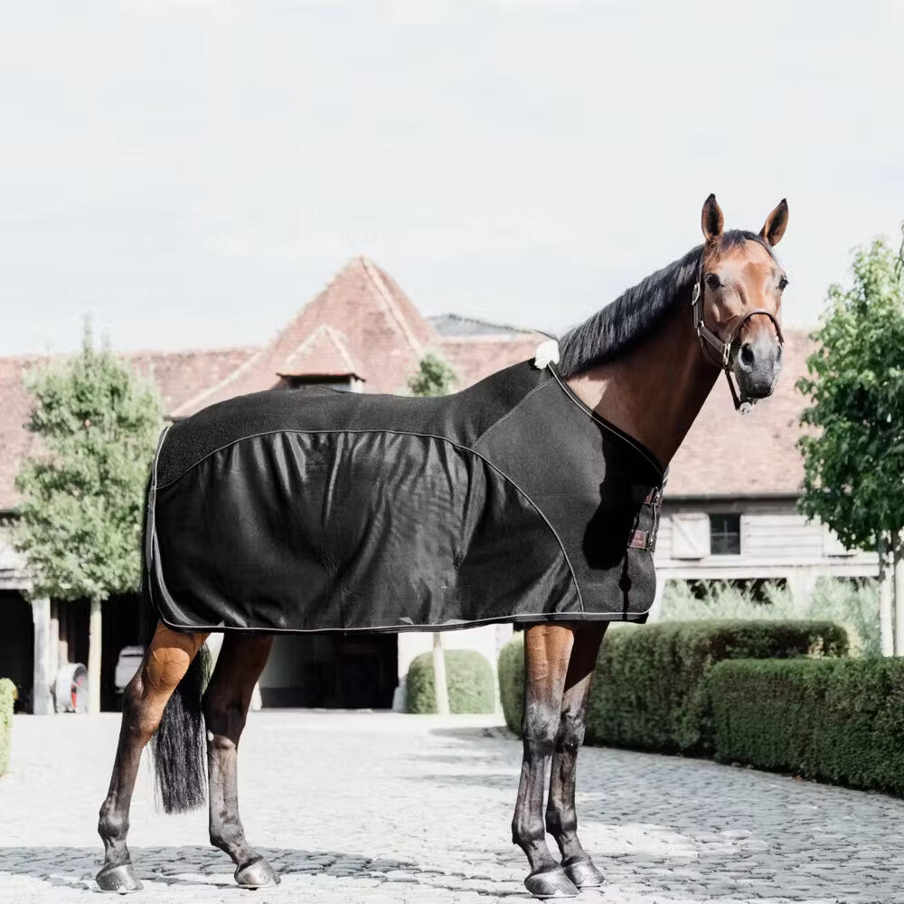 Fliegen-Kombi Abschwitzdecke schwartz 145-6'6 2/5