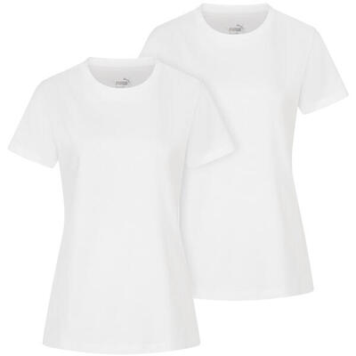 Pack 2 camisetas Puma mujer blancas XS
