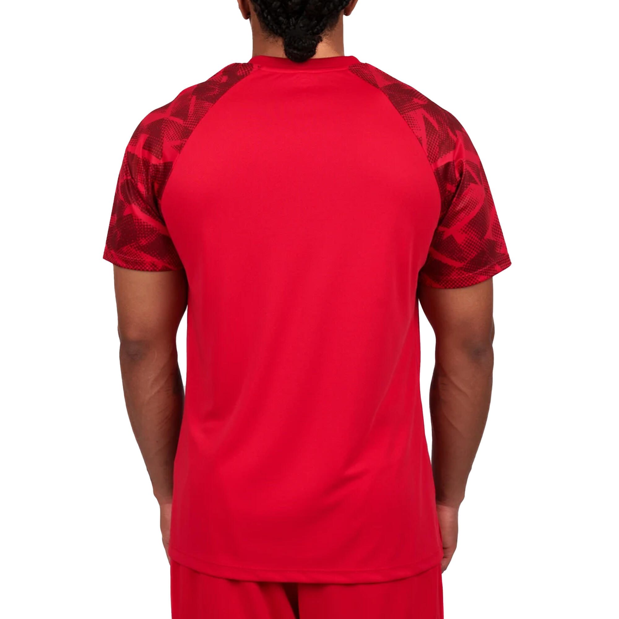 "Atlas" Trikot für Kinder Zinnoberrot/Kirschrot 3/4