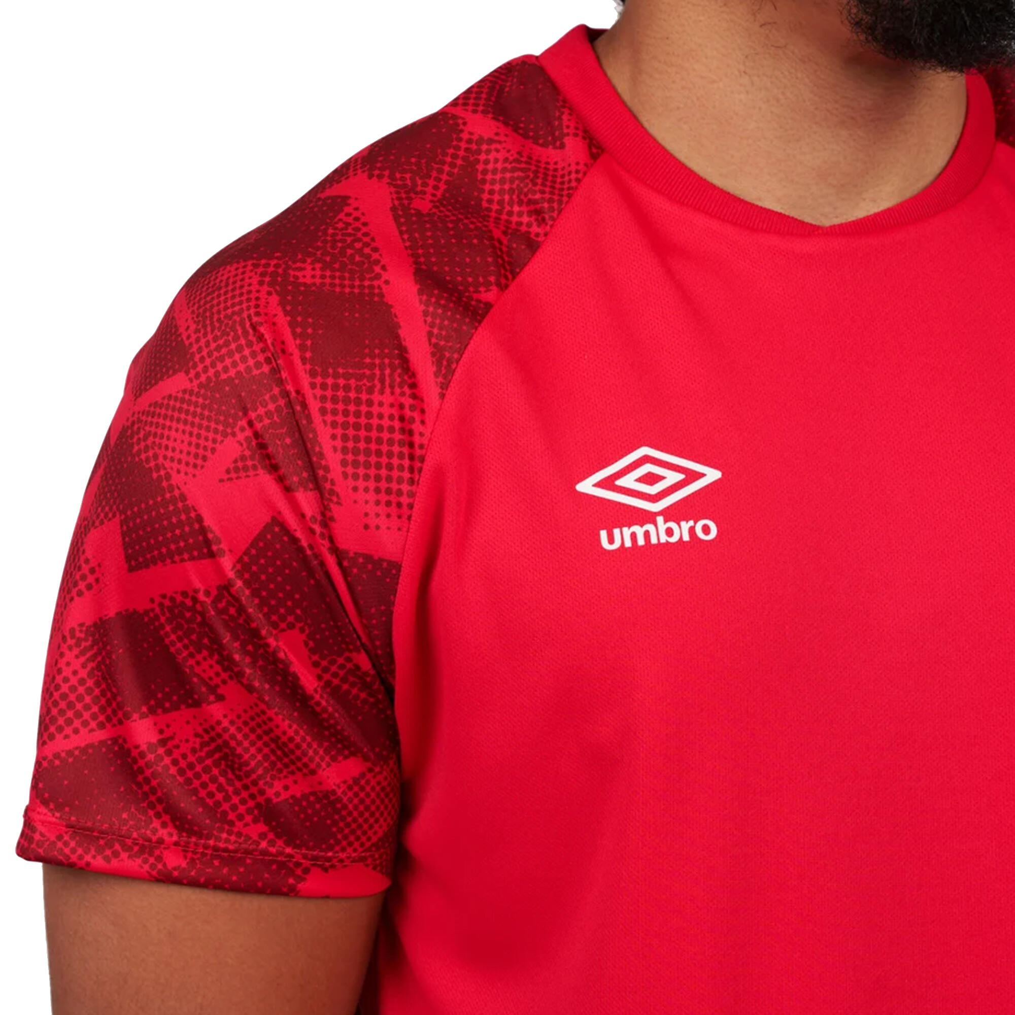 "Atlas" Trikot für Kinder Zinnoberrot/Kirschrot 4/4