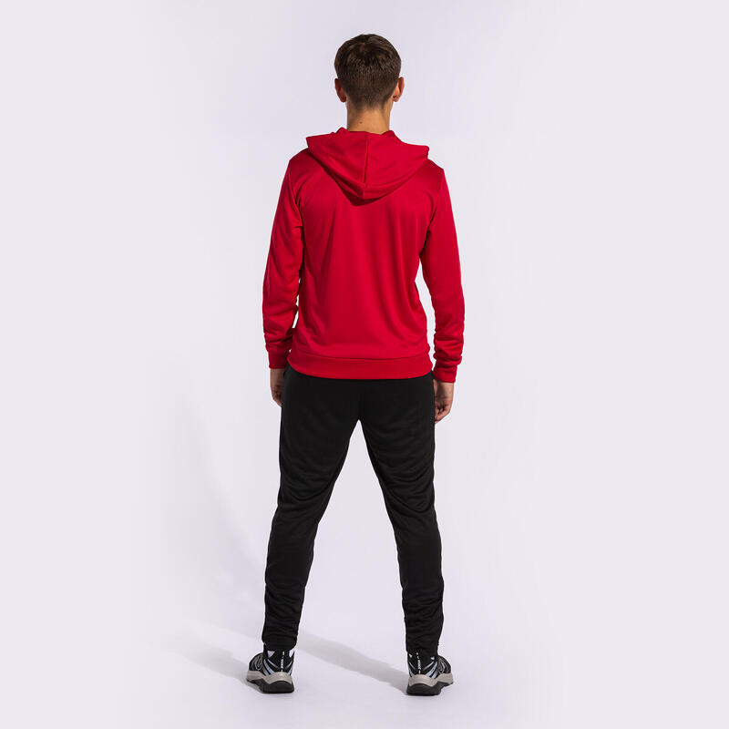 Trening  cu gluga Joma Phoenix II, Rosu/Negru, L