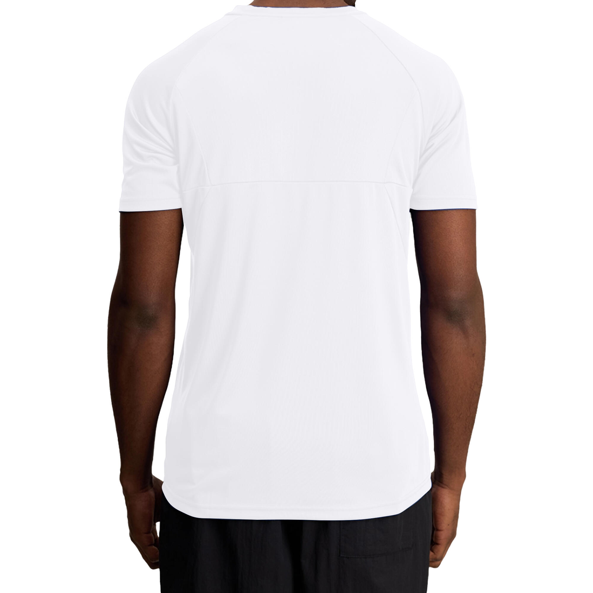 Mens Rugby Drill Top (White) 3/4