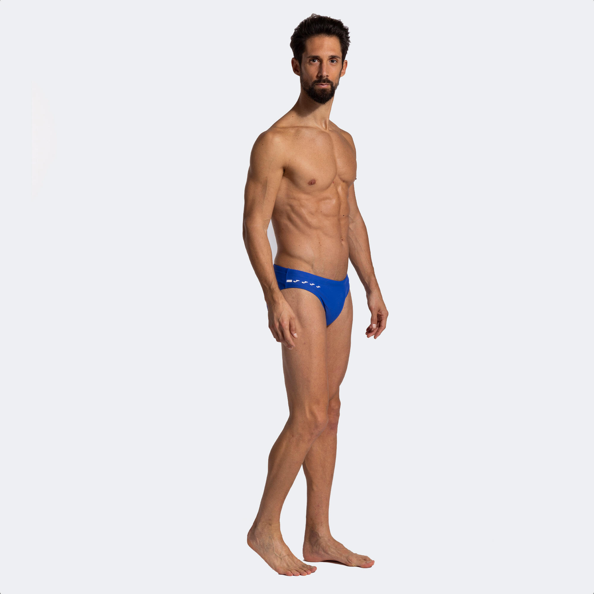 Maillot Slip Natation Enfants Joma Shark III Bleu Roi 4/7