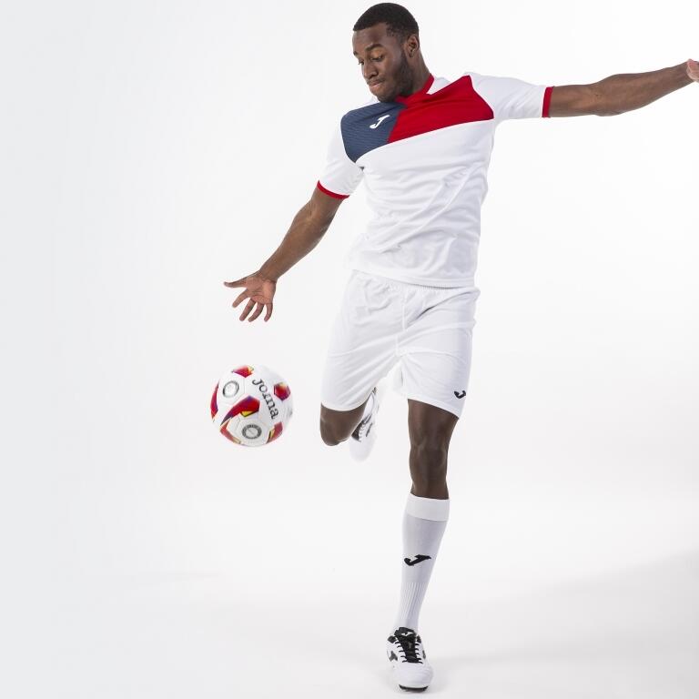 Short Fútbol Hombre Joma Nobel Blanco 6/7