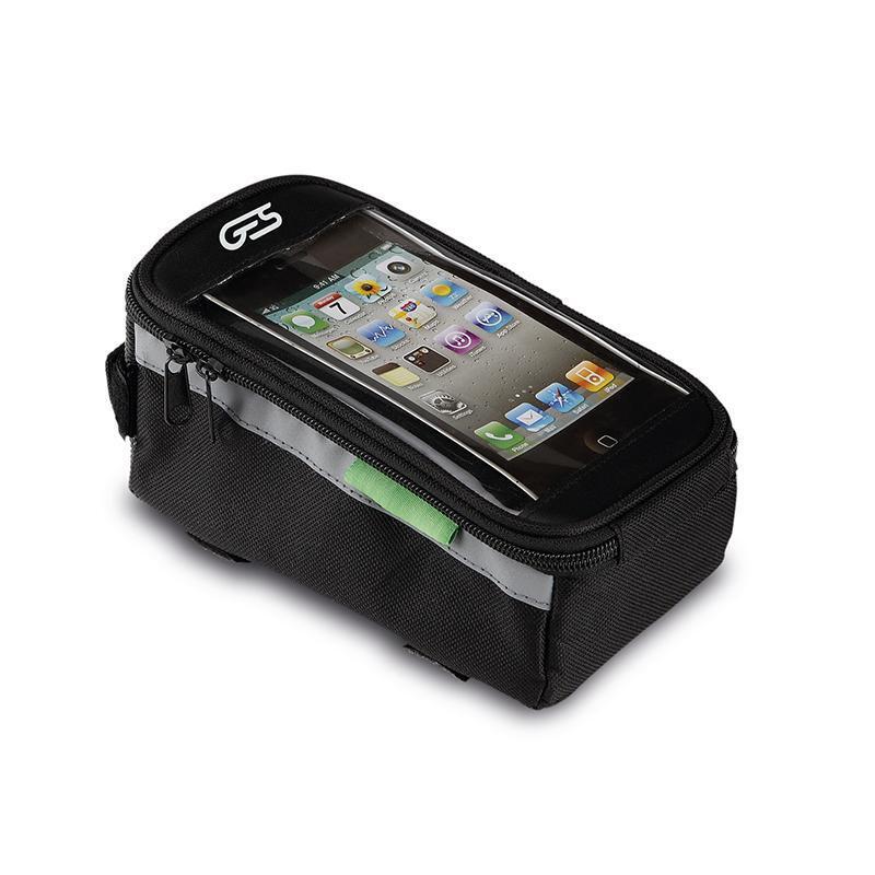 Ges - Sacoche Avant Vélo Ges - Sacoche De Cadre - Gris|noir - Taille Unique - Decathlon