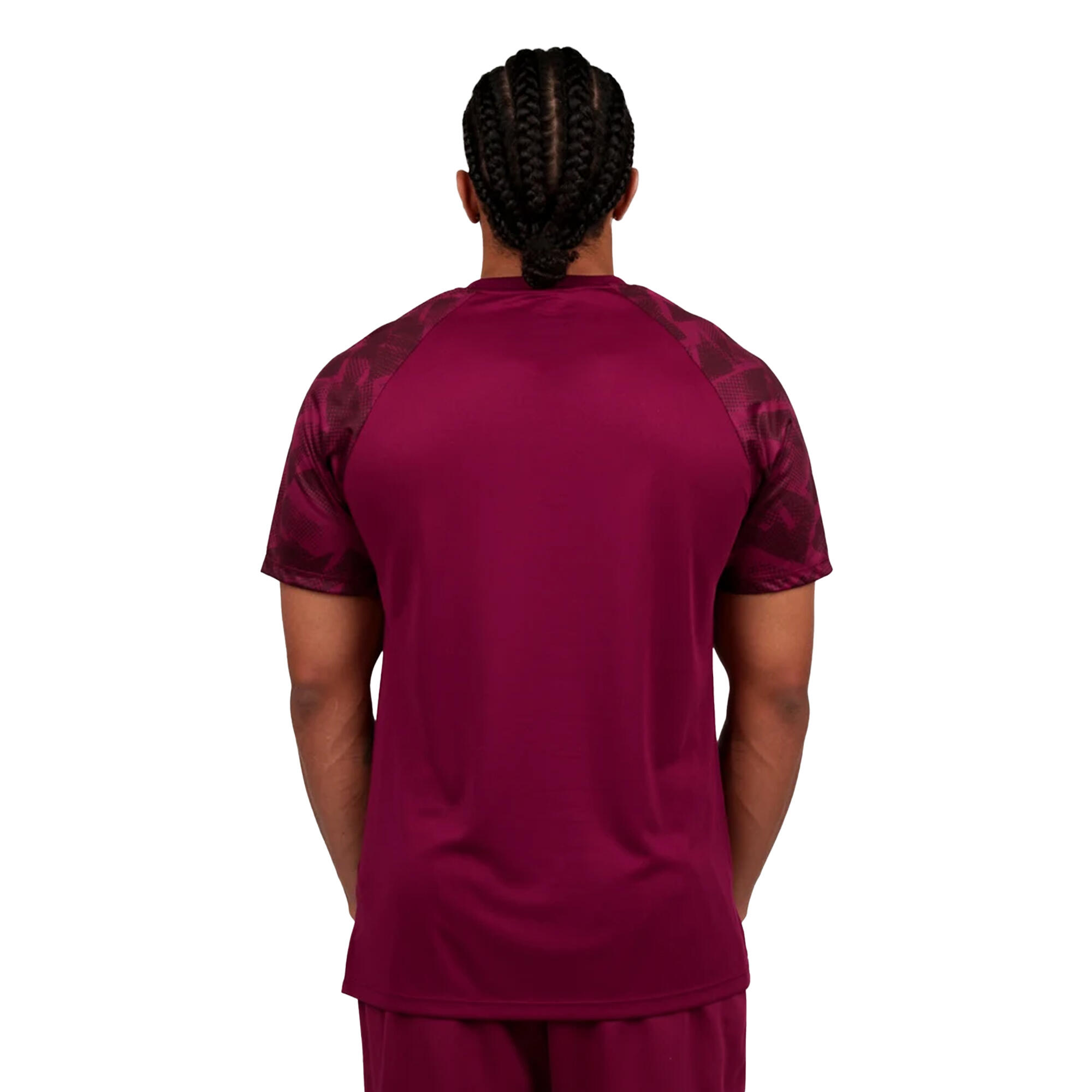 Childrens/Kids Atlas Jersey (New Claret/White) 3/4