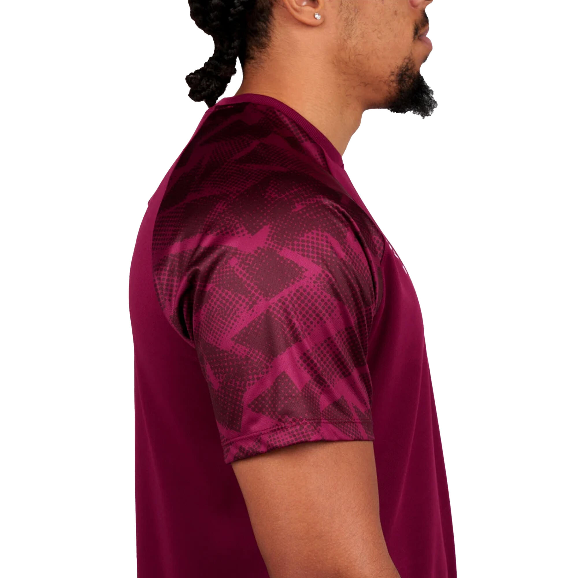 Childrens/Kids Atlas Jersey (New Claret/White) 4/4