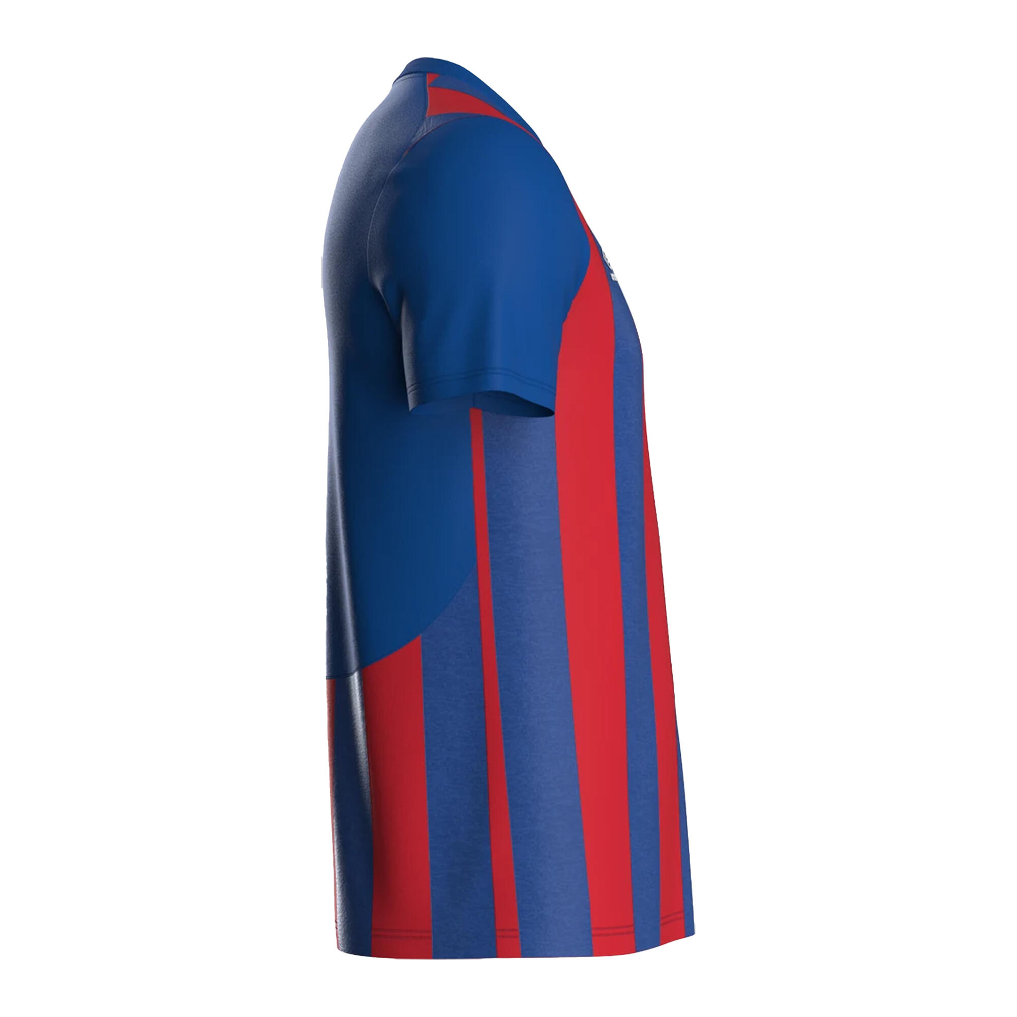 Childrens/Kids Ramone Jersey (Royal Blue/Vermillion) 4/4