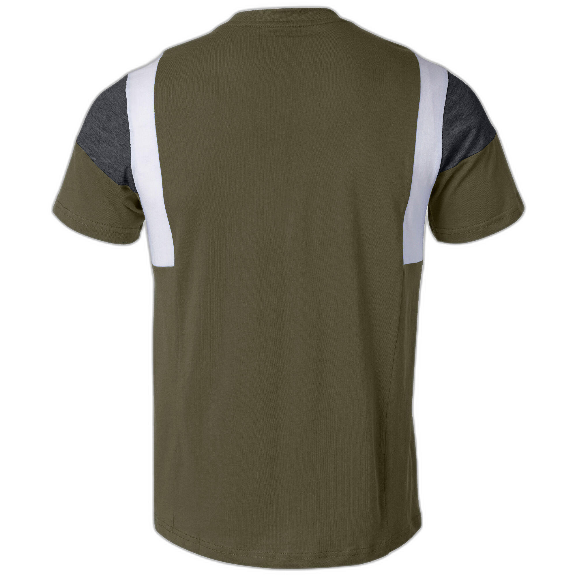 Maillot Manches Courtes Football Homme Joma Confort III Kaki 2/2