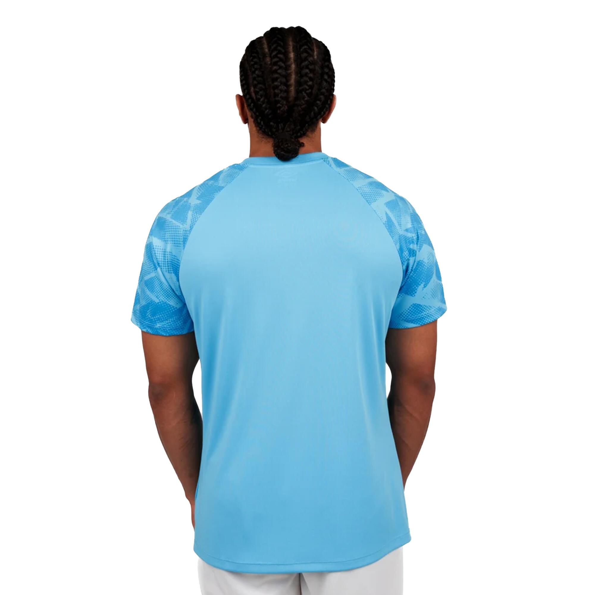 Maillot ATLAS Enfant (Bleu Ciel / Blanc) 3/4
