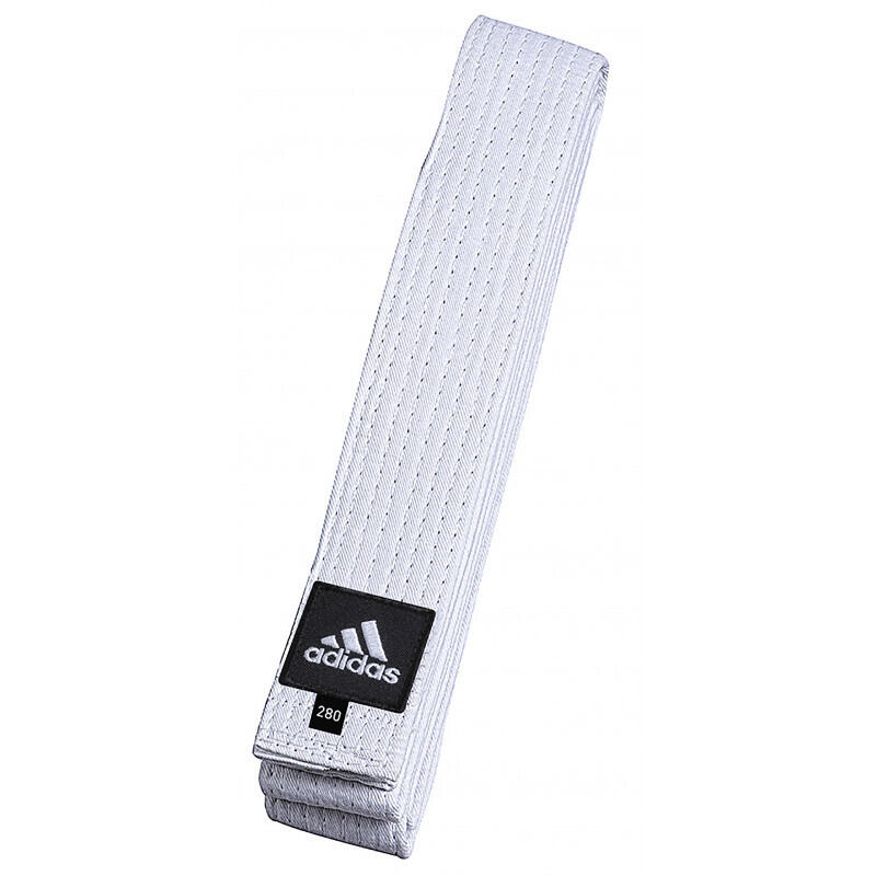 Adidas - Ceinture Judo Adidas Elite - Ceinture De Kimono - Blanc - 240 Mm - Decathlon