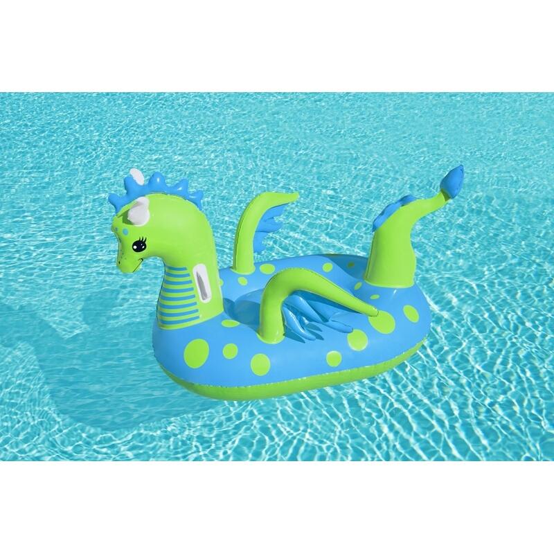 Bouée gonflable bébé dragon chevauchable Bestway 3/6