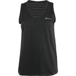 MCKEES Caraz Débardeur femme respirant, en V, Noir, S