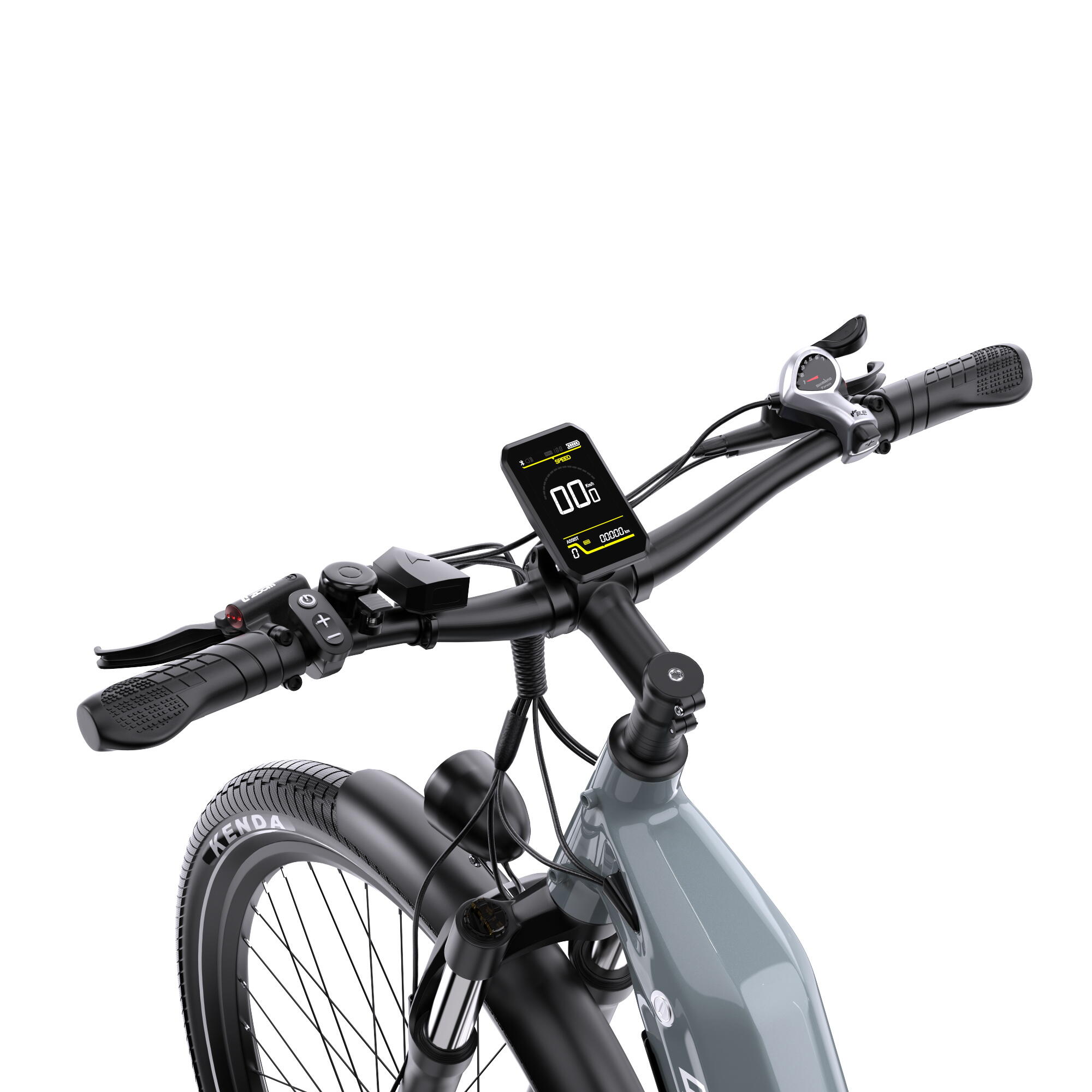 ONESPORT E-Bike 27,5 Zoll 250W 18,2Ah Shimano 7-Gang Reichweite 120 km 4/6
