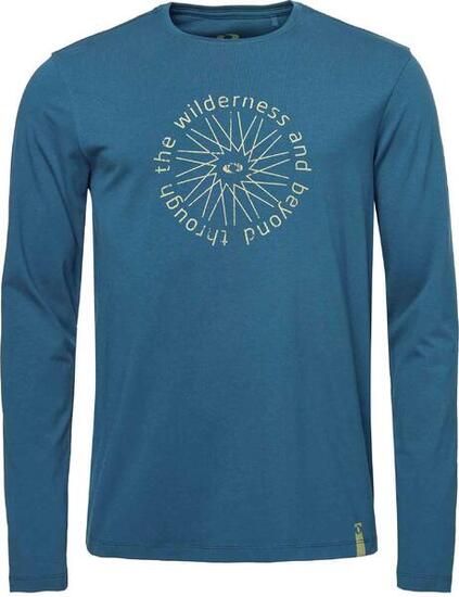 LOAP Alborg Herren Langarm-T-Shirt Blau L