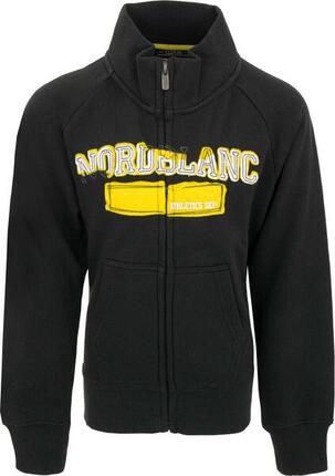 Nordblanc Children's sweat zippé noir 158-164