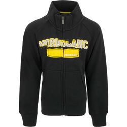 Nordblanc sweat zippé enfant à capuche, noir, 110–116