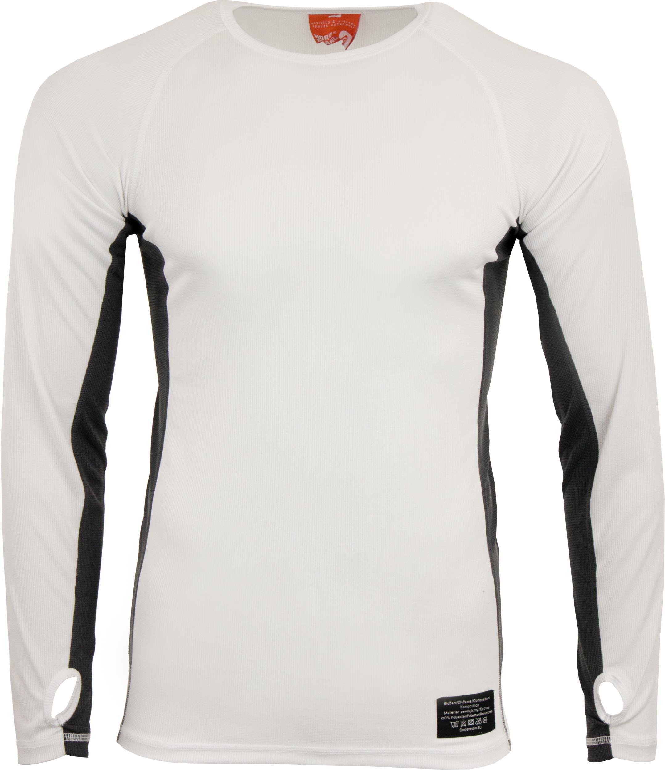 ZONE PERFECT Nordblanc Herren Funktionsshirt Langarm Weiß 2XL