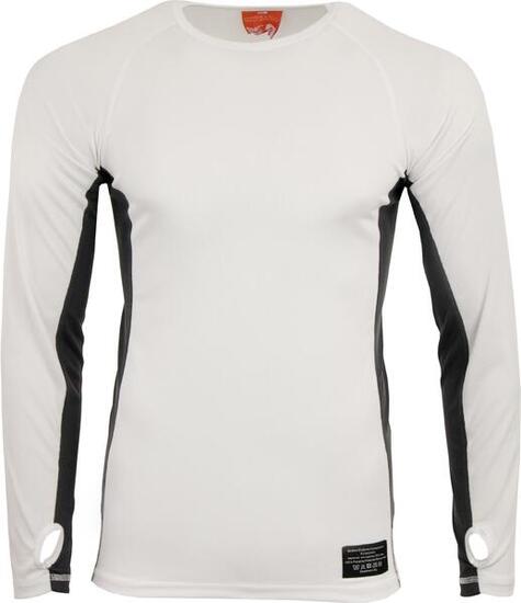 Nordblanc Herren Funktionsshirt Langarm Weiß 2XL