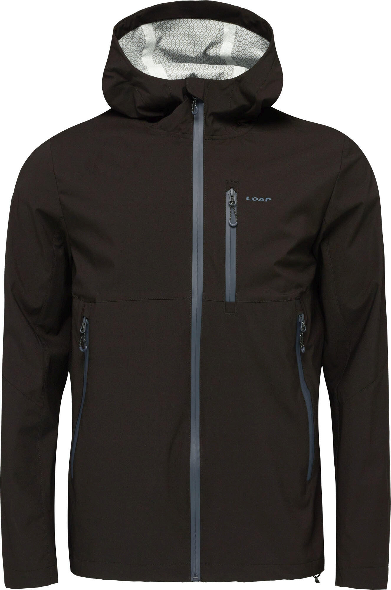 ZFOAM Herrenjacke schwarz – Kapuze, Reißverschluss, 3 Taschen