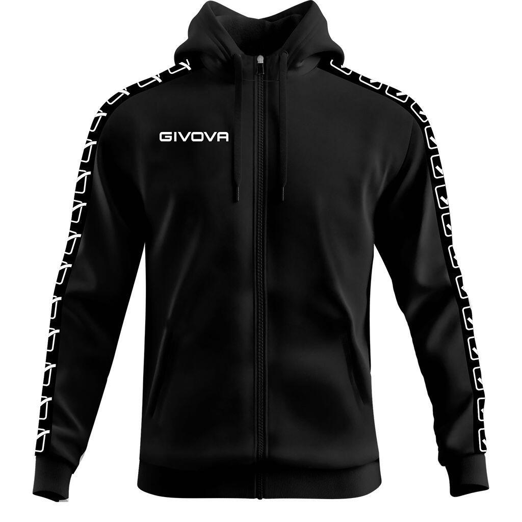 Hoodie full zip band Givova
