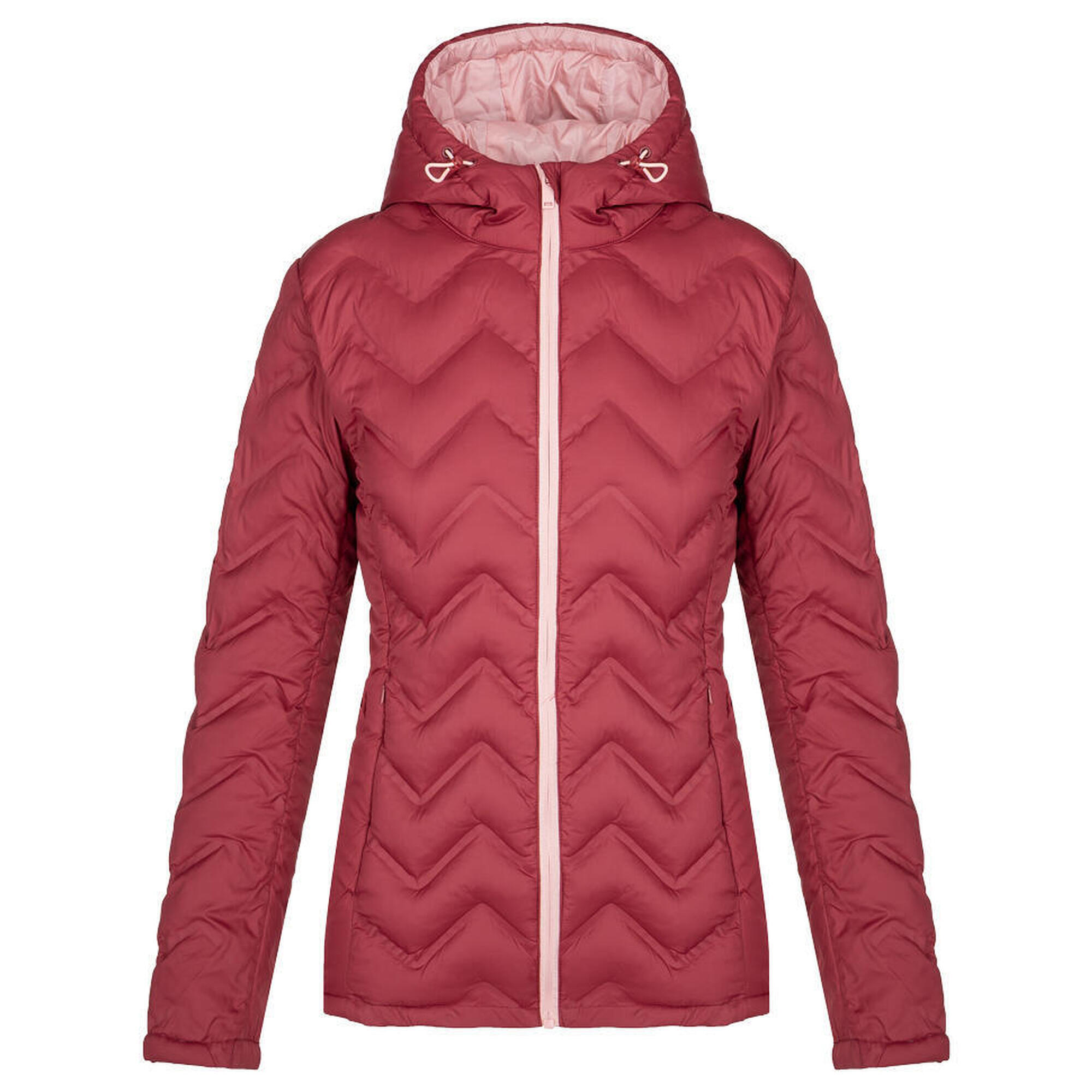 Winter Time - Loap Itira Veste Hiver Femme S – Drytech Et Polytherm - Doudoune Synthétique - Blanc|gris - Decathlon