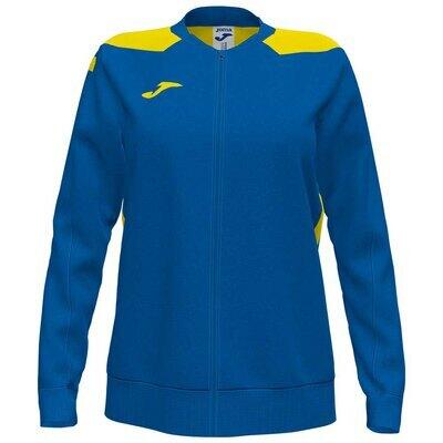 Veste Football Femme Joma Championship VI Bleu Roi 1/4
