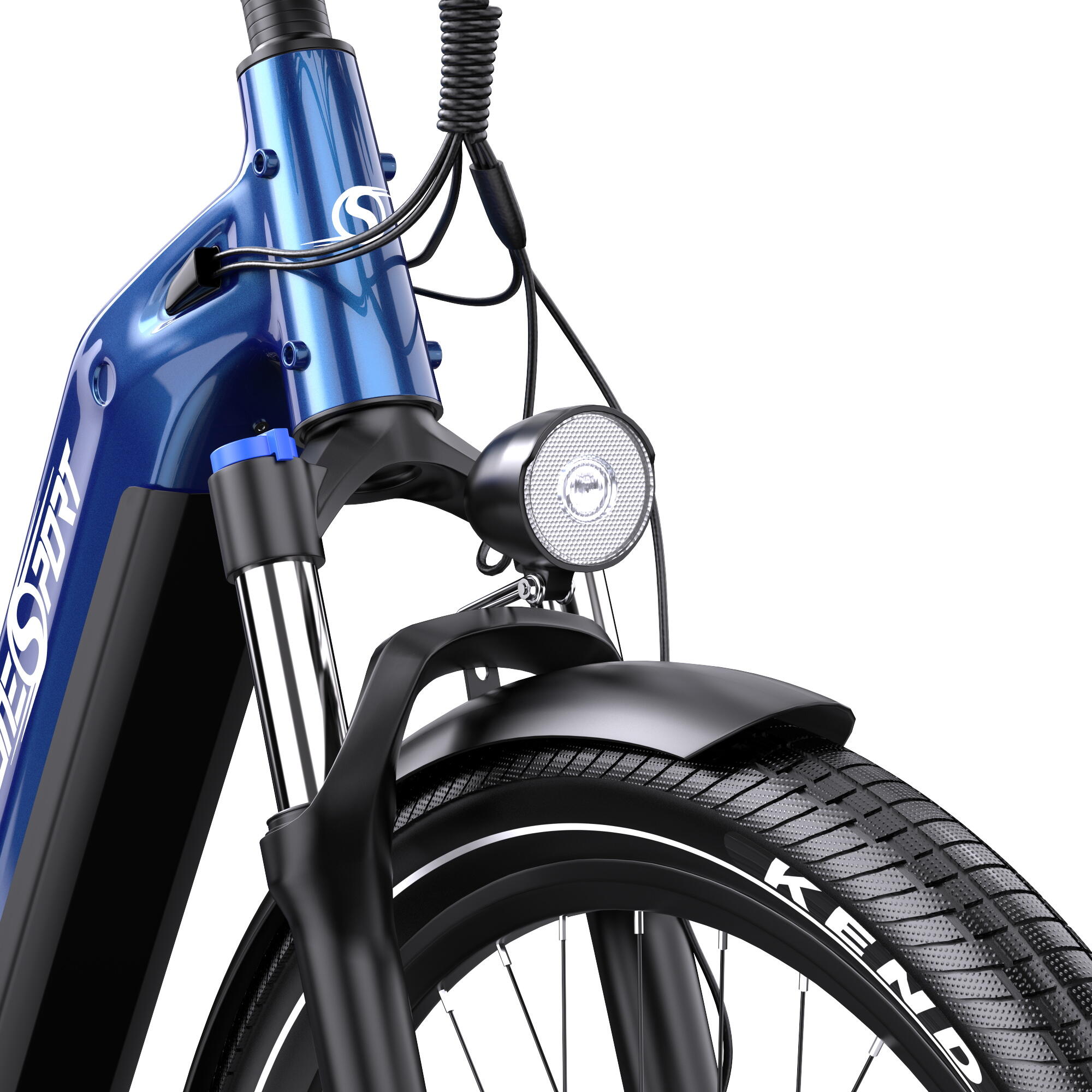 ONESPORT Bicicleta Eléctrica 27,5'' 250W 18,2Ah Shimano 7 Vel. 120 km 3/6