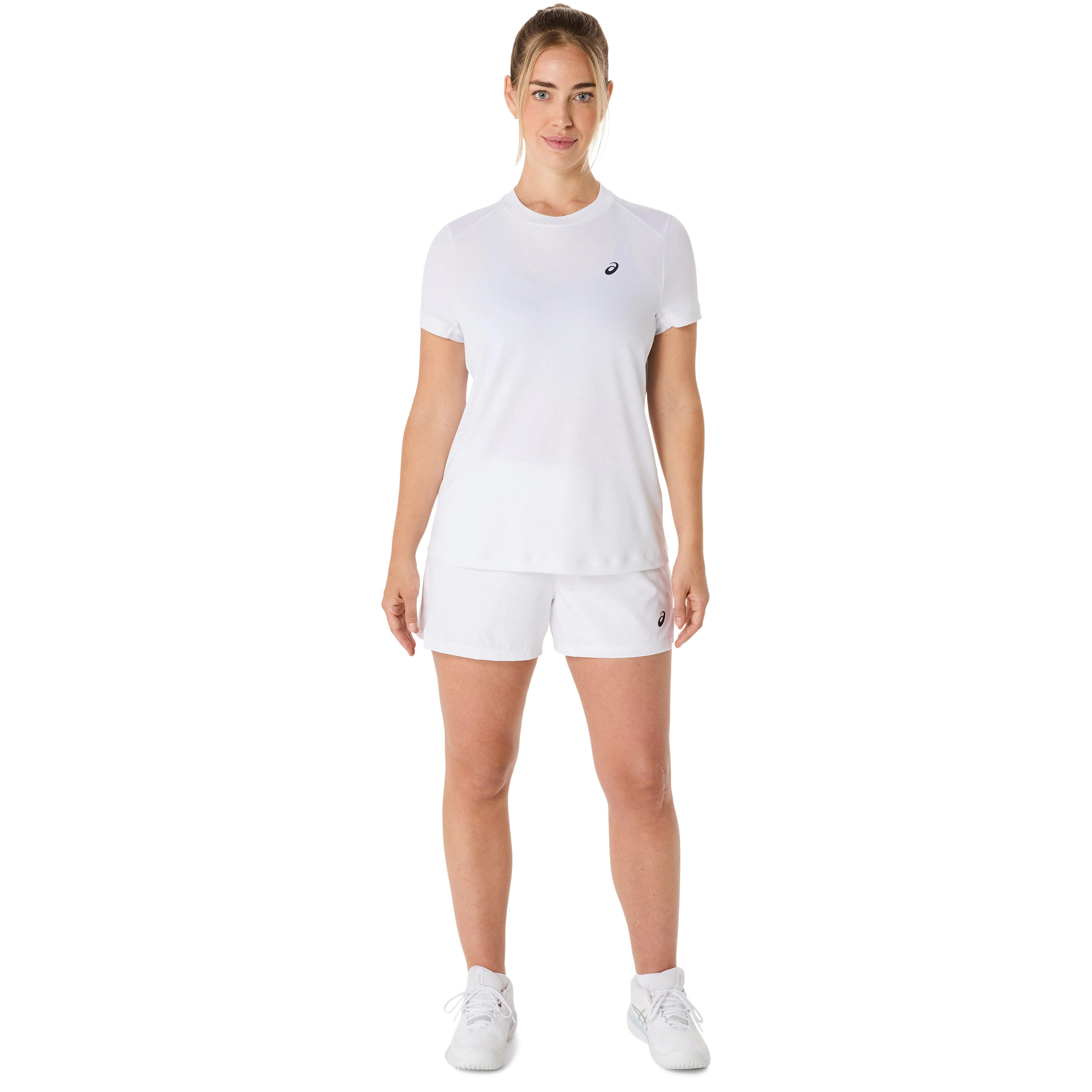 Court SS Top Women White 3/7