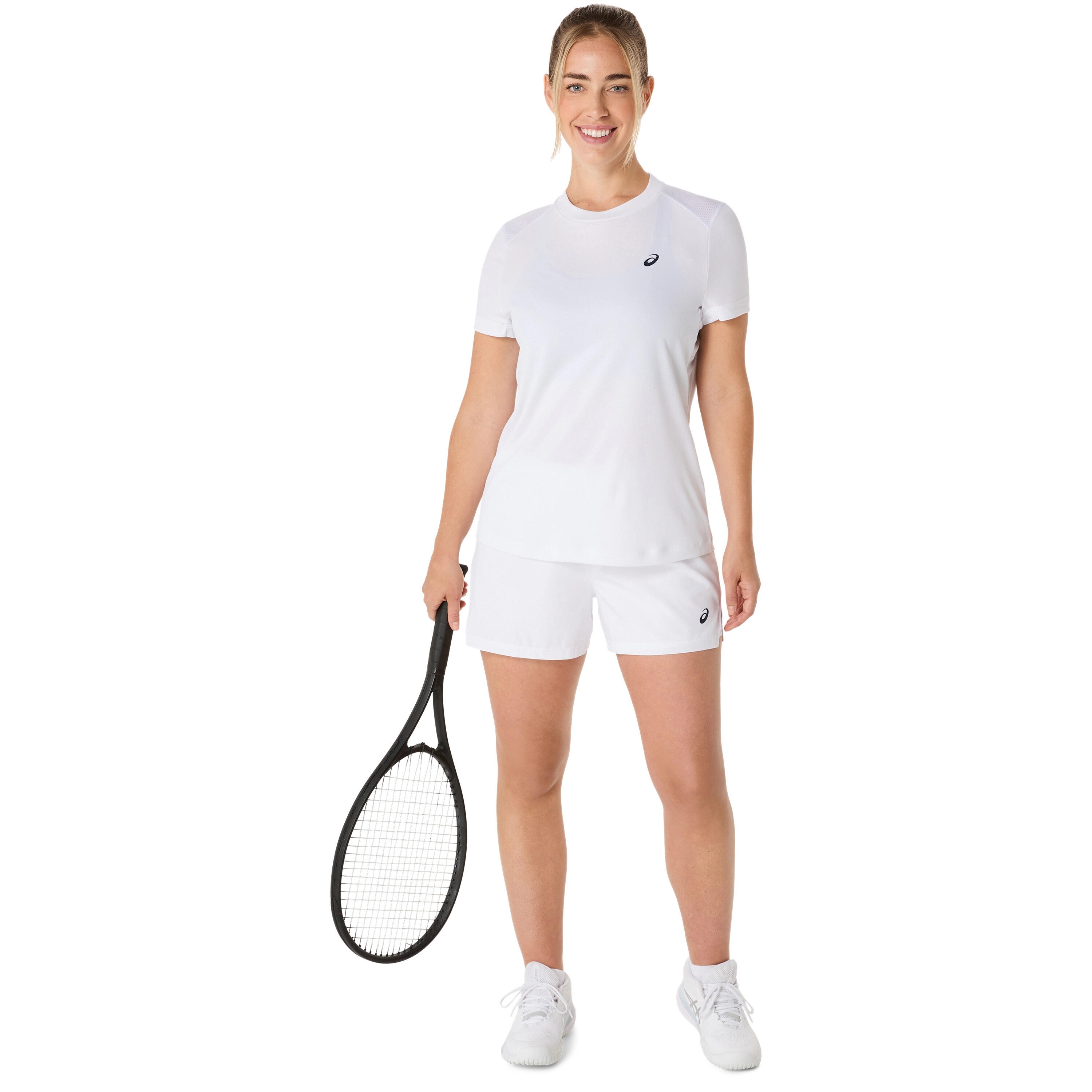 Court SS Top Women White 2/7