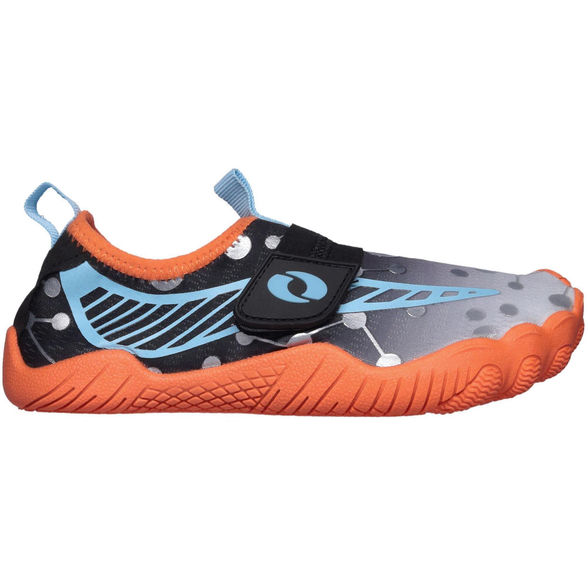 Cano Water - Chaussures D'Eau Pour Enfants Loap Janson Noir-orange 35 - Chaussures De Wading - Bleu|jaune|noir|orange - 35 Cm - Decathlon