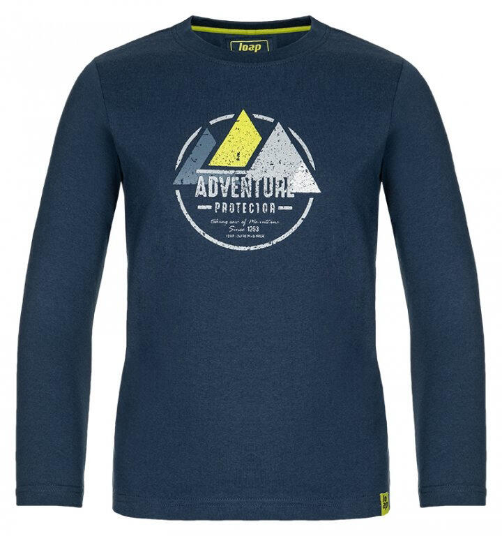 Koszulka dziecięca Loap Bady 116 — długi rękaw, 100% bawełna