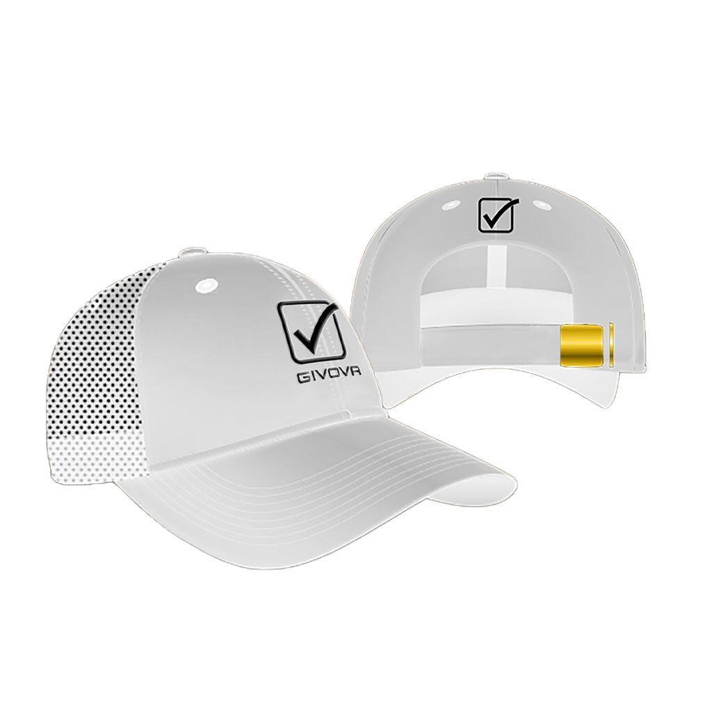 CAPPELLO givova bianco/nero 4/4