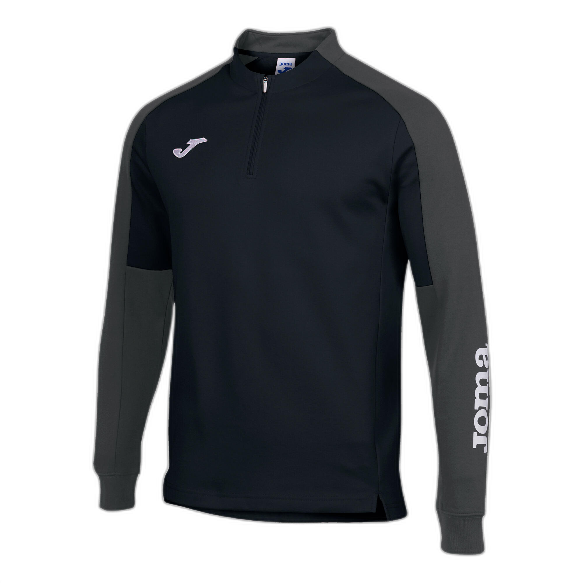 Joma - Sweat-shirt Football Homme Joma Eco Championship Noir - Pull - Gris|marron|noir - 36 Xs - Decathlon