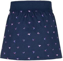 Jupe fille Baxika 100% coton — Semi‑ajustée, imprimé oiseaux, 116