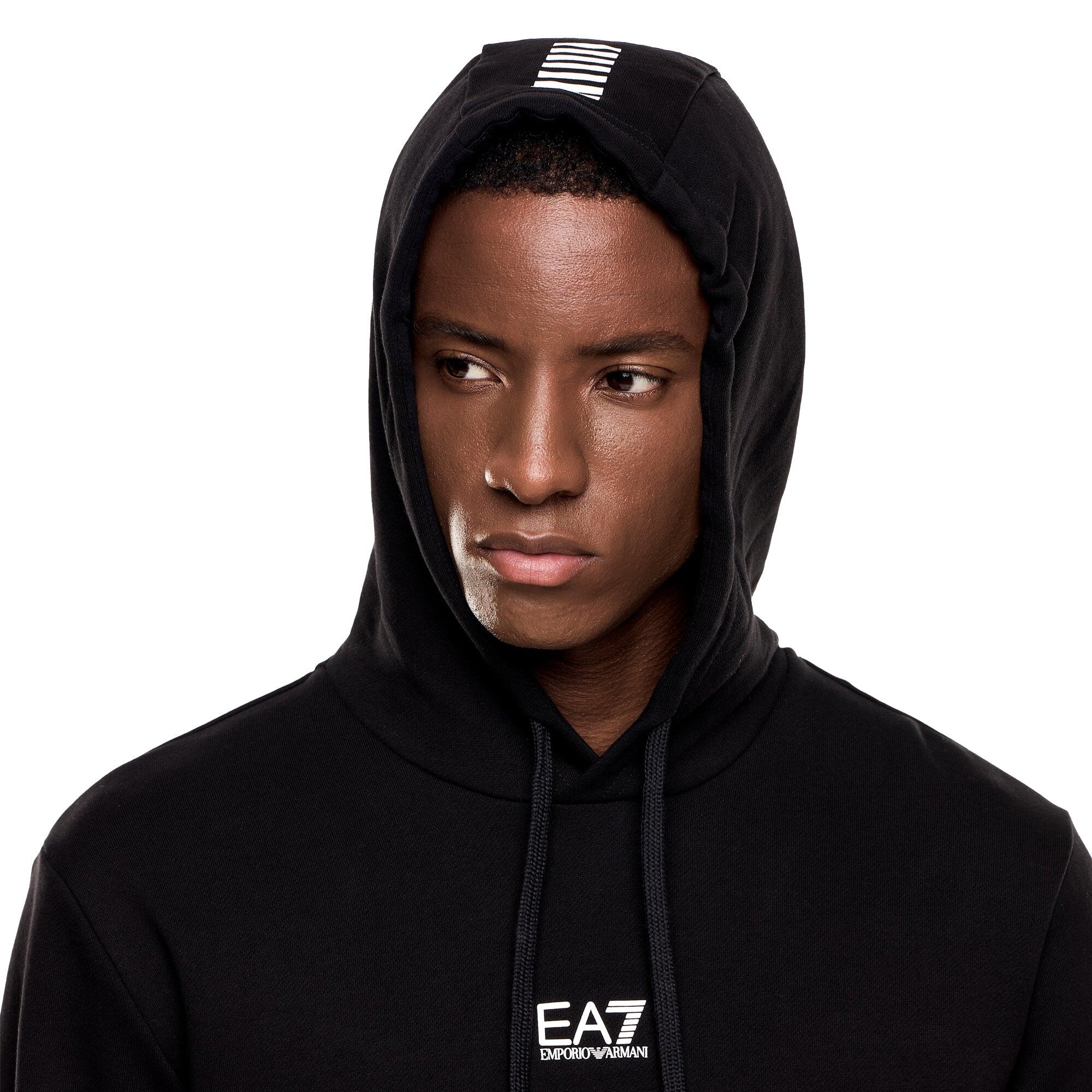 Hoodie Core Identity Zwart - 8NPM37PJVTZ-1200 3/5