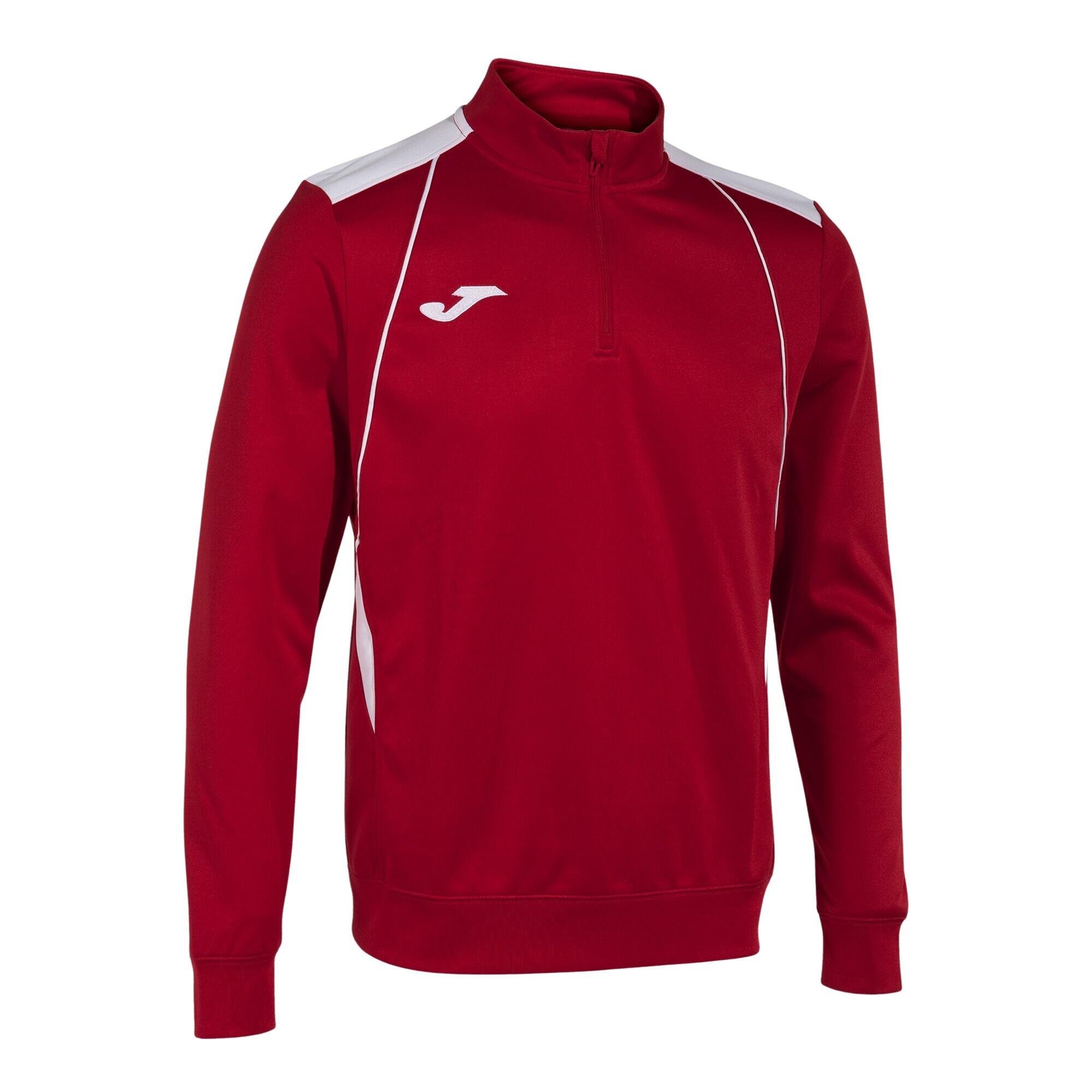 Joma - Sweat-shirt Football Homme Joma Championship Vii Rouge - Pull - Blanc|rouge - 40 M - Decathlon