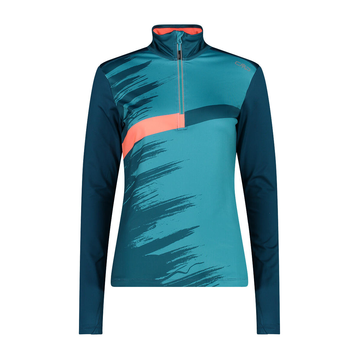 CMP Felpa donna con mezza cerniera CMP