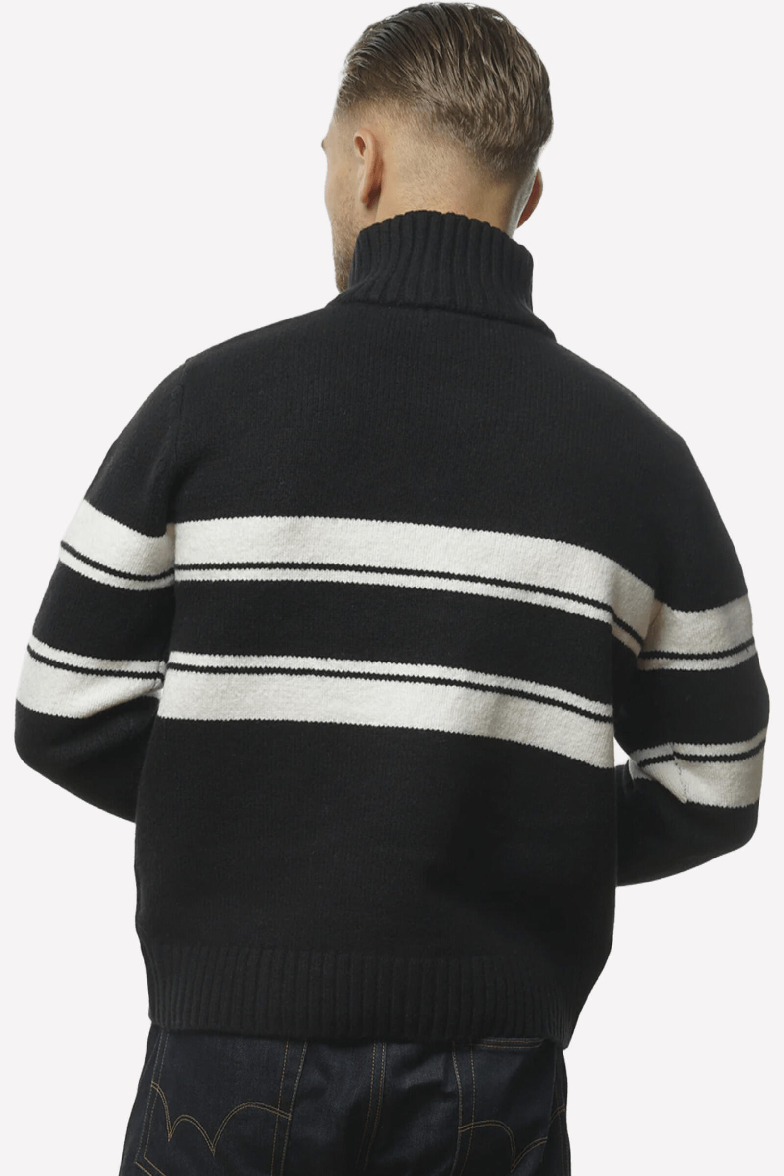 Maglione a maglia PALLONI con 1/4 ZIP 3/4
