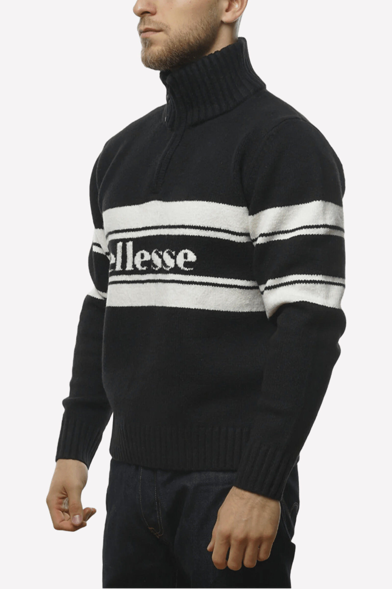 Maglione a maglia PALLONI con 1/4 ZIP 4/4
