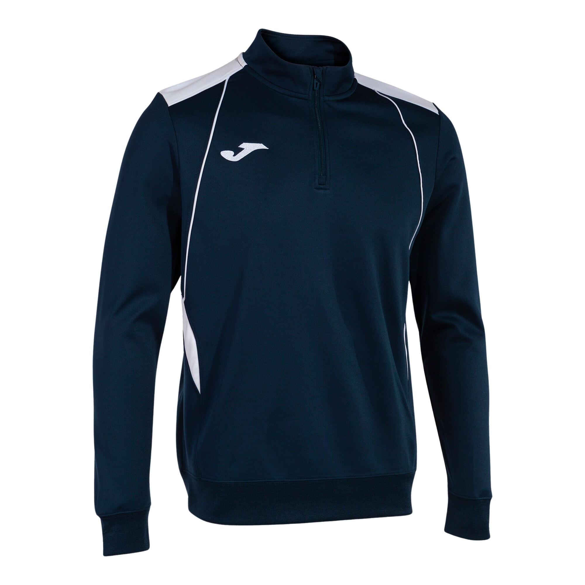 Joma - Sweat-shirt Football Homme Joma Championship Vii Bleu Marine - Pull - Blanc|bleu - Decathlon