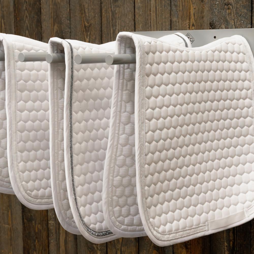 Saddle pad holder for 5pcs silver 4/4