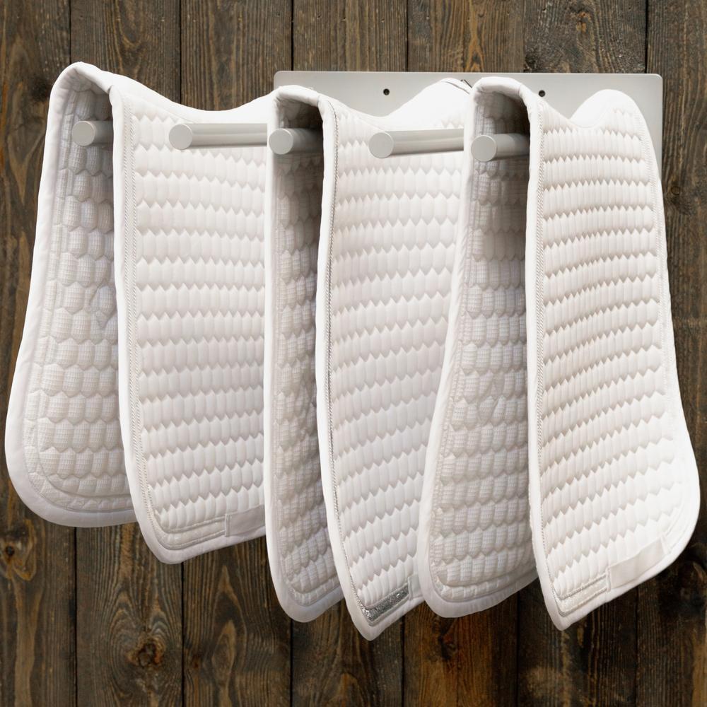 Saddle pad holder for 5pcs silver 3/4
