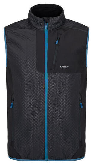 Herrenweste Loap Urkel Schwarz mit Stormex Technologie